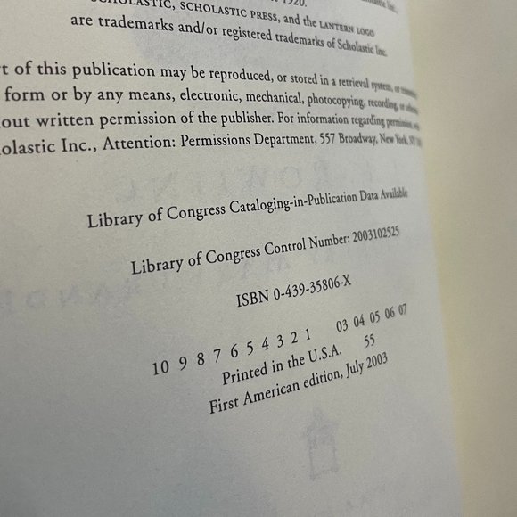 Harry Potter and the Order of the Phoenix by J. K. Rowling- TRUE FIRST EDITION!! - Picture 2 of 6